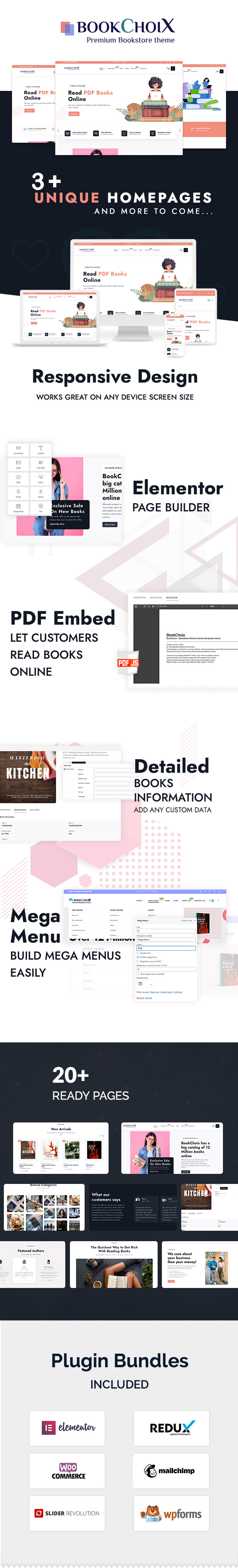 BookChoix - Bookstore WordPress Theme