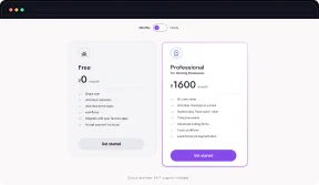 Tablex - Pricing table demo 1