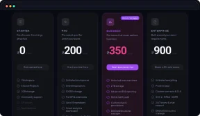 Tablex - Pricing table demo 3
