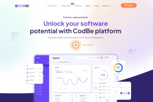 CodBe - Software Landing demo 6