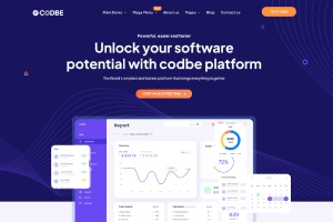 CodBe - Software Landing demo 3